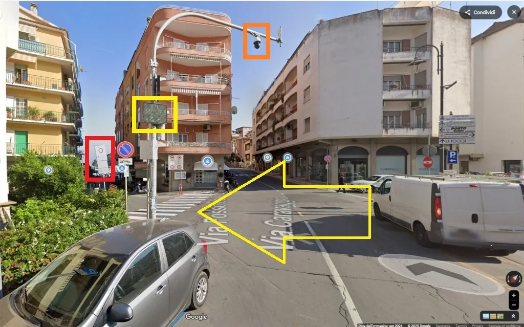 varco ZTL accesso porto Porto Ercole